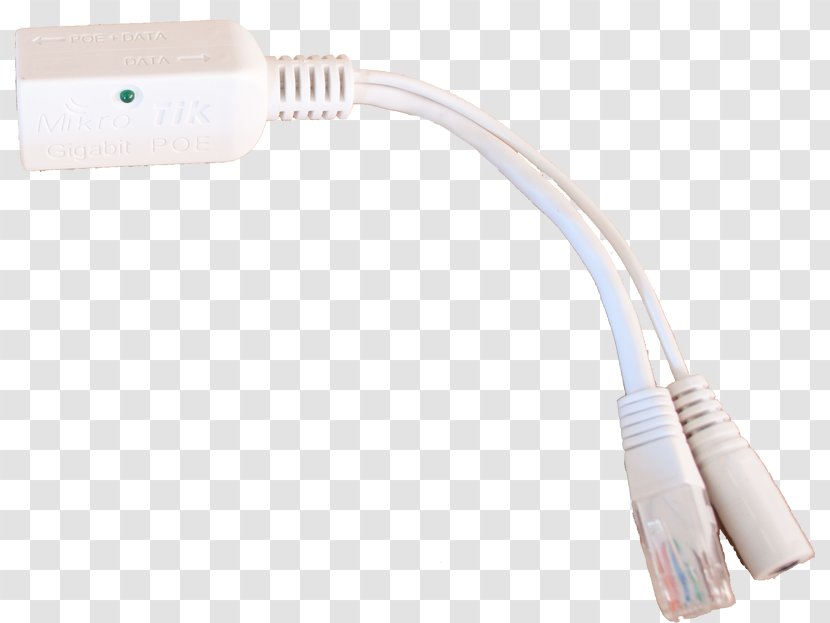 Power Over Ethernet Electrical Cable Router IEEE 802.3af - Data Transfer - Mikrotik Transparent PNG