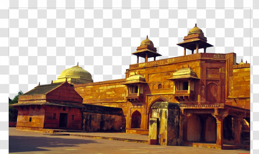 Fatehpur Sikri Middle Ages Medieval Architecture Historic Site Facade - India Transparent PNG