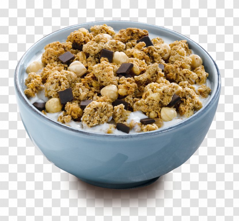 Muesli Breakfast Cereal Corn Flakes Granola - Bowl Transparent PNG