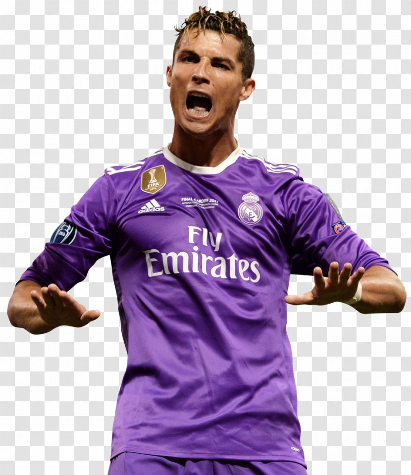 Cristiano Ronaldo Real Madrid C.F. UEFA Champions League Football Player La Liga - Sleeve Transparent PNG