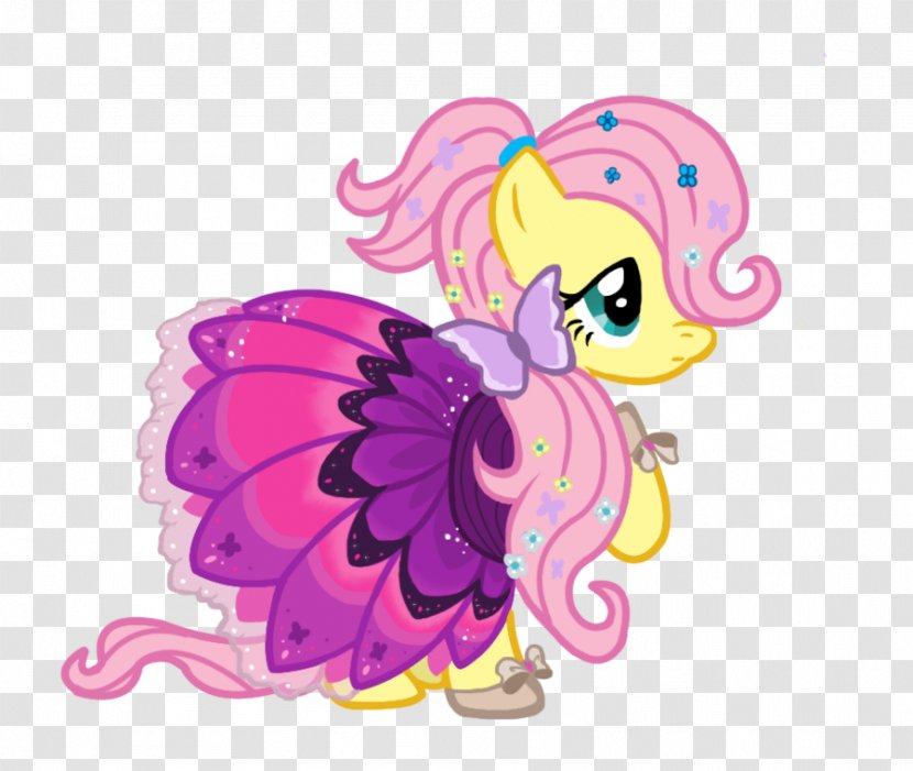 Fluttershy My Little Pony Dress Princess Skystar - The Movie - Keep Calm And Invite Friends Graphics Transparent PNG