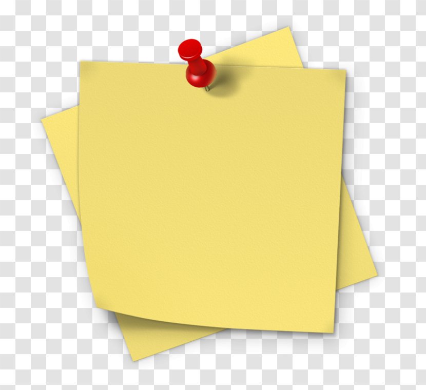 Post-it Note Paper Sticker Sticky Notes - Clip Transparent PNG