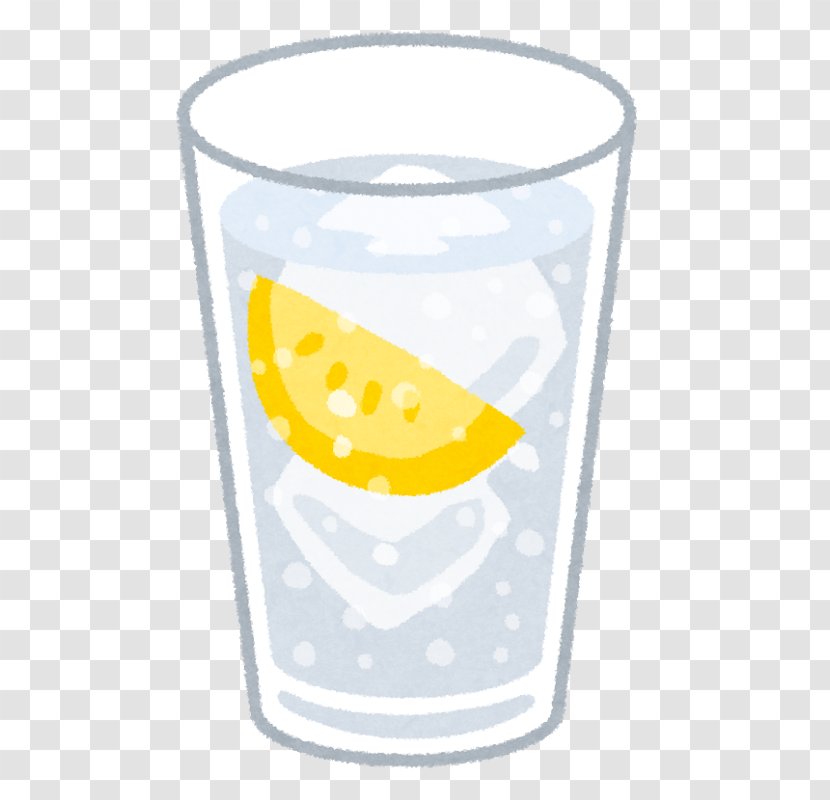Carbonated Water Pint Glass SodaStream Highball Old Fashioned - Sodastream - Lemon Soda Transparent PNG