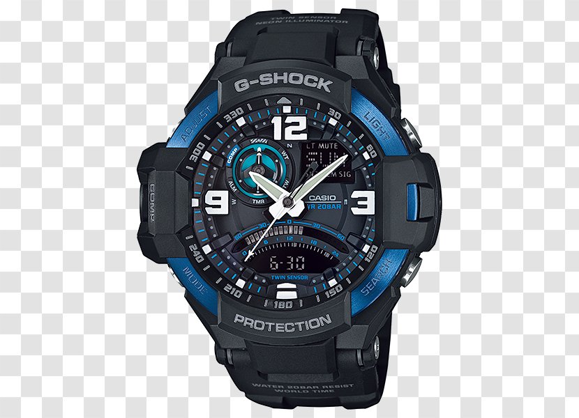 G-Shock GA1000 Casio Watch Clock - Pro Trek Transparent PNG