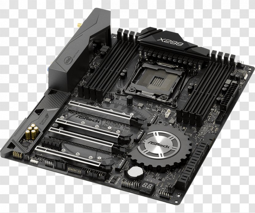 LGA 2066 Intel X299 Motherboard ATX ASRock Taichi - Amd Crossfirex - Computer Transparent PNG