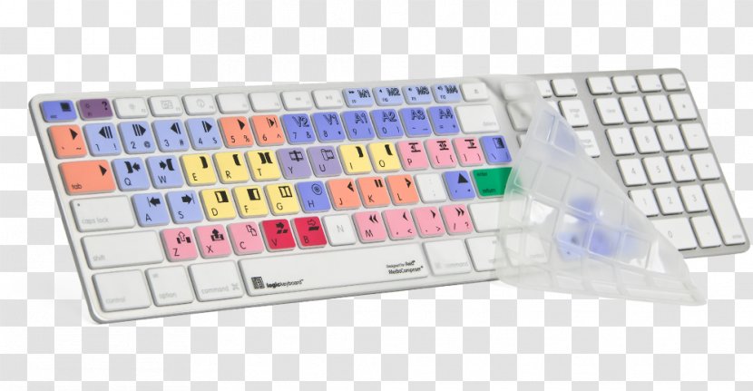 Computer Keyboard Apple Media Composer Avid - Protector Transparent PNG