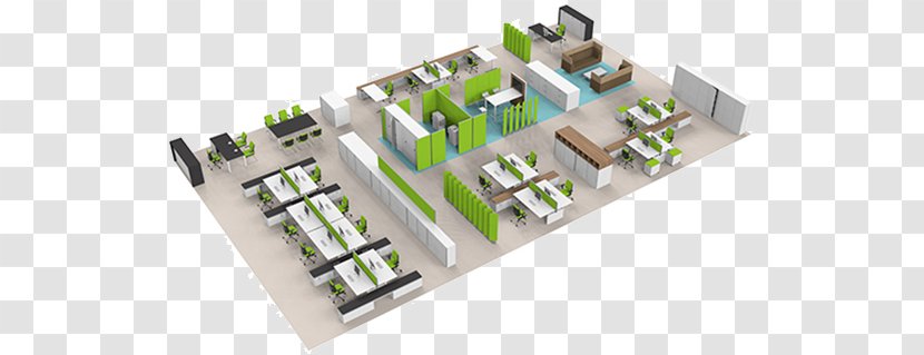 Office Space Planning Interior Design Services 3D Floor Plan Transparent PNG