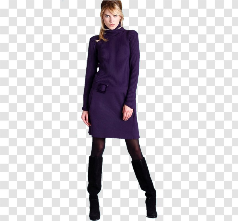 Dress Fashion Sleeve - Violet - Ladies Short Transparent PNG