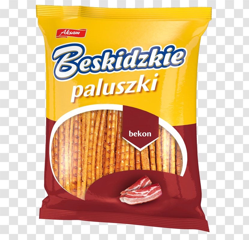 Bacon Paluszki Pretzel Sticks Potato Chip Transparent PNG