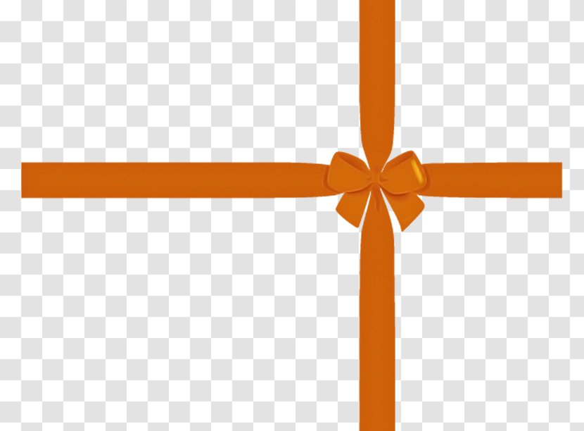 Orange - Propeller - Ribbon Transparent PNG