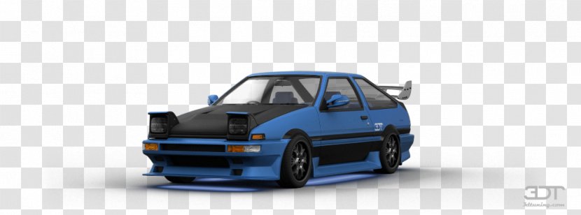 Bumper City Car Compact Motor Vehicle - Automotive Design - Toyota Ae86 Transparent PNG