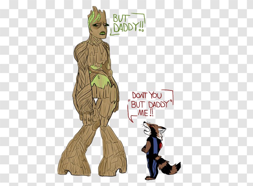 Rocket Raccoon Groot Fan Art Adolescence Transparent PNG