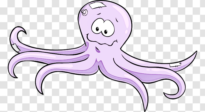 Giant Pacific Octopus Octopus Octopus Cartoon Line Art Transparent PNG
