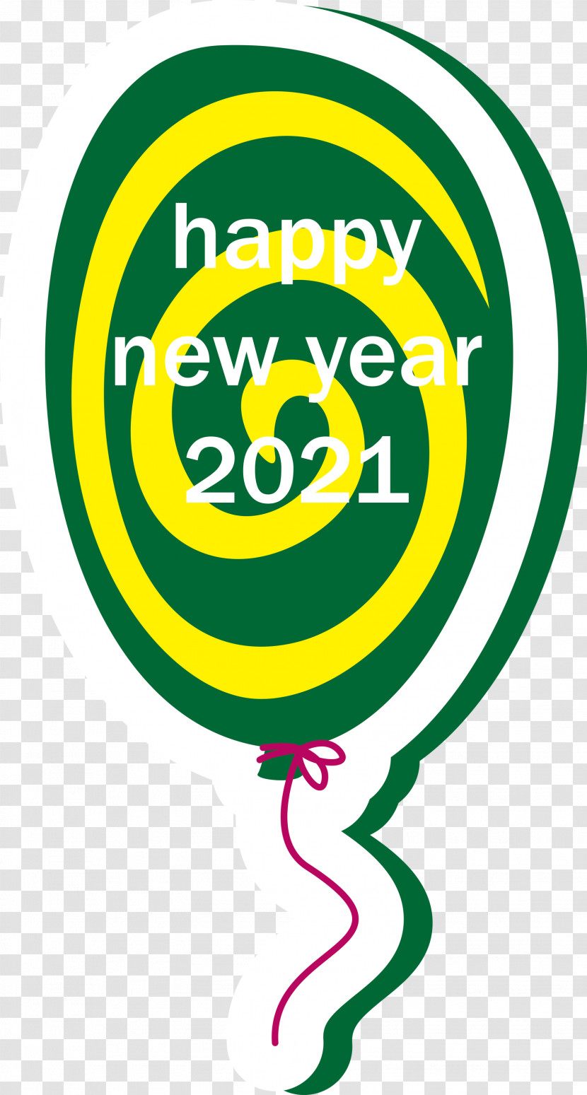 Balloon 2021 Happy New Year Transparent PNG