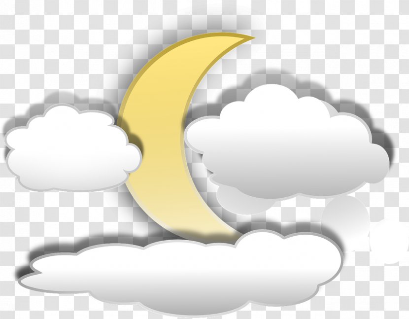 Moon Clip Art - Cloud Transparent PNG