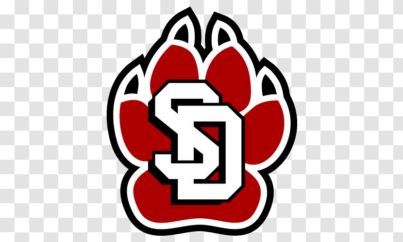 University Of South Dakota Coyotes Football Men's Basketball Women's North State Bison - Logo - School Mines And Technology Transparent PNG