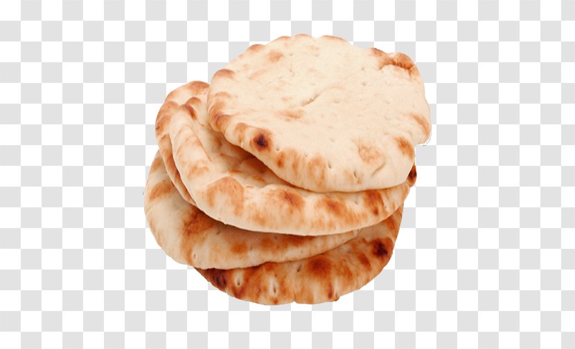 Pita Naan Roti Kulcha Indian Cuisine - Mediterranean Food - Bread Transparent PNG