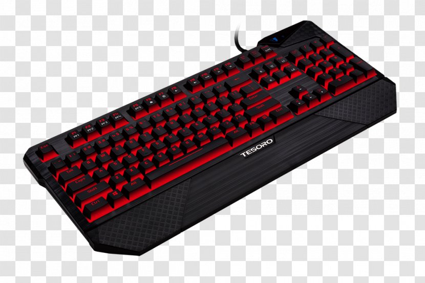 Computer Keyboard Mouse Tesoro Aegis X1 Gaming Pad - Frame - Regular Size Klaviatura Tas Durandal Ultimate G1nl Red Switch RetailMechanical Case Transparent PNG