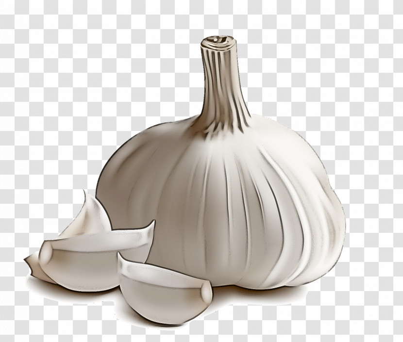 Tableware Vase Garlic Transparent PNG