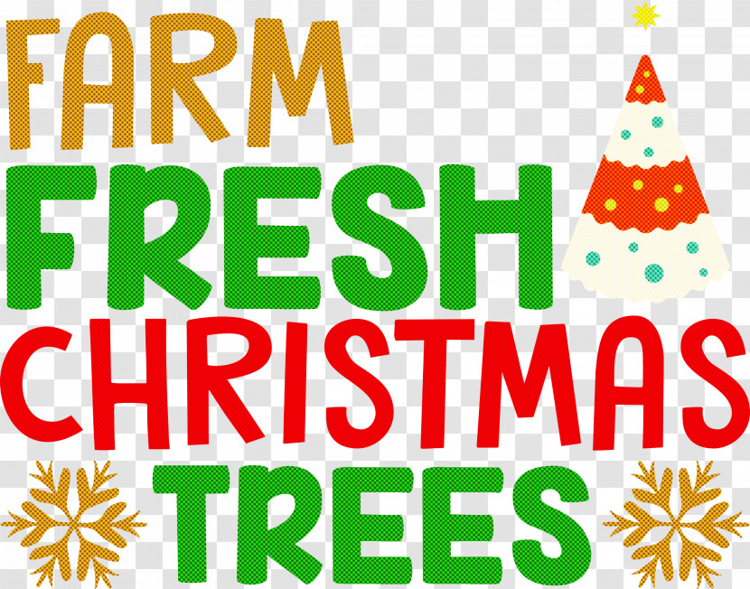 Farm Fresh Christmas Trees Christmas Tree Transparent PNG