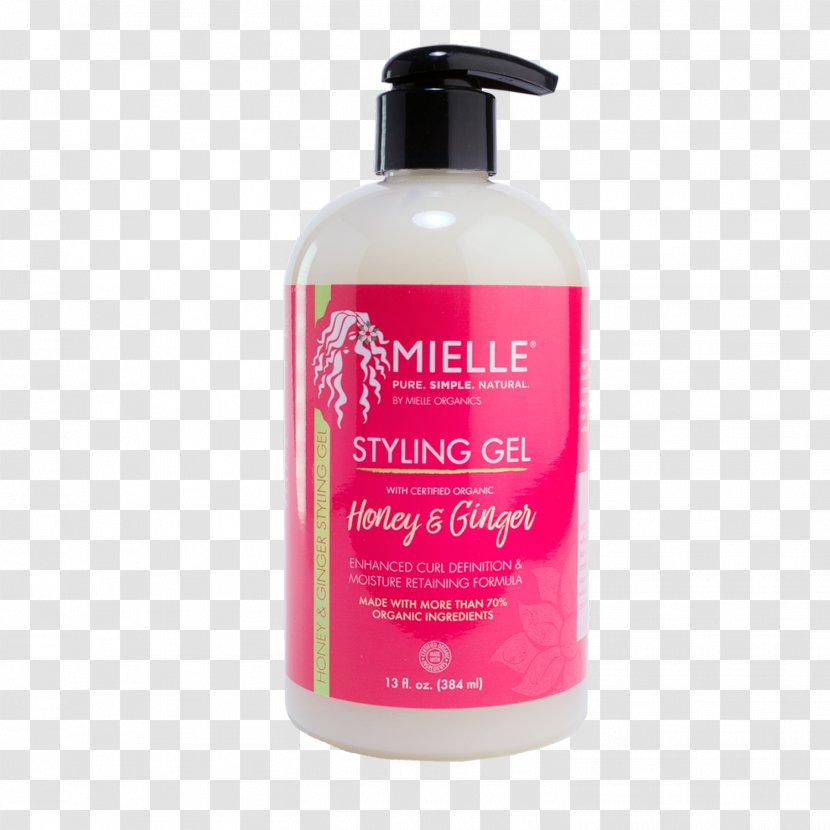 Mielle Organics Honey & Ginger Styling Gel Hair Products Care Transparent PNG