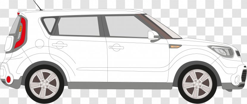 Kia Soul Car Door Motors - Trunk Transparent PNG