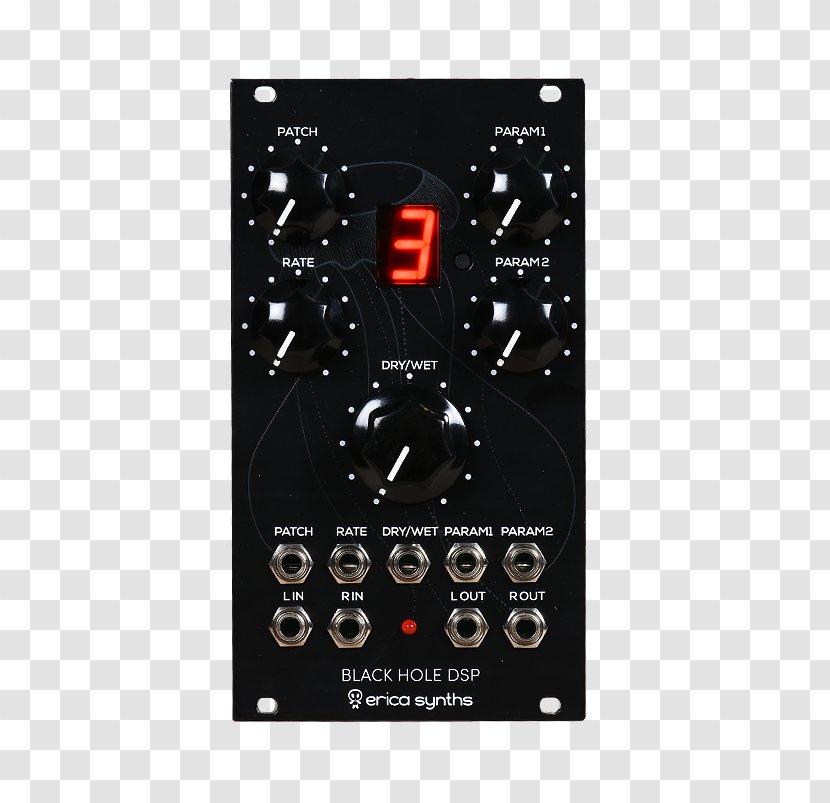 Doepfer A-100 Sound Synthesizers Modular Synthesizer Wavetable Synthesis Voltage-controlled Oscillator - Tree - Black Mangrove Transparent PNG