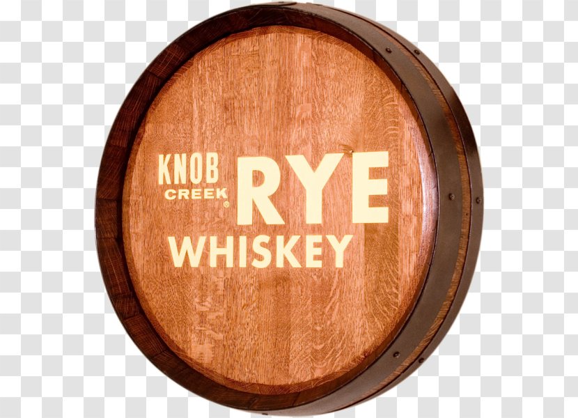 Rye Whiskey Distilled Beverage Knob Creek Barrel - Wood Transparent PNG