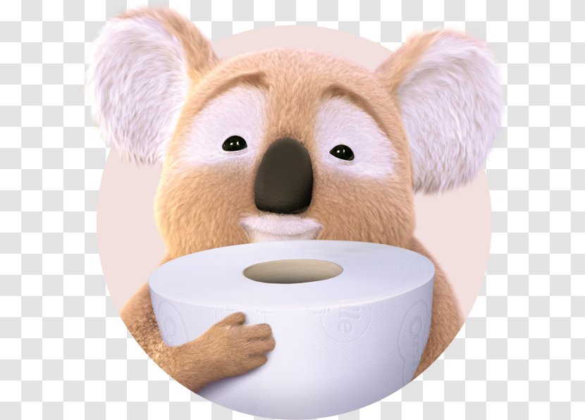 Toilet Paper Ply Facial Tissues - Plush - Koala Transparent PNG