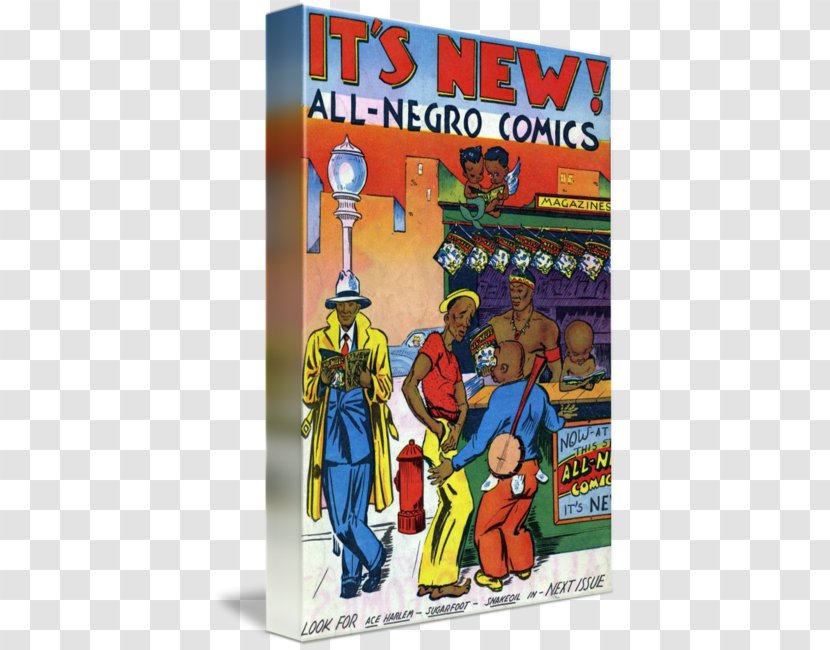 All-Negro Comics Comic Book Superhero Imagekind - Books Transparent PNG