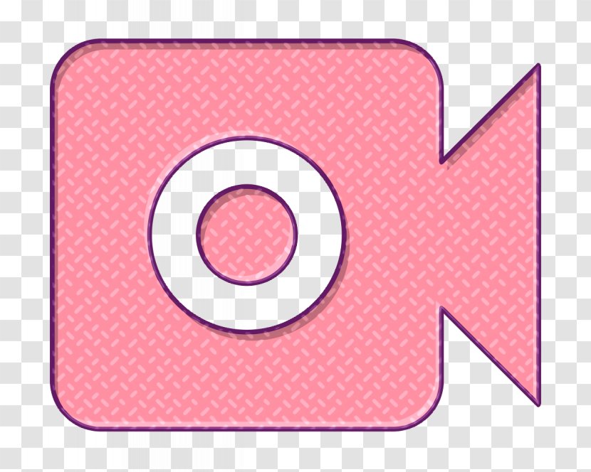 Camera Icon Video - Symbol - Pink Transparent PNG