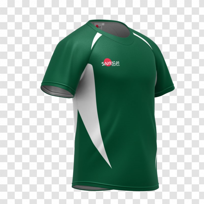 T-shirt Rugby Shirt Samurai Sportswear - Sewing Transparent PNG