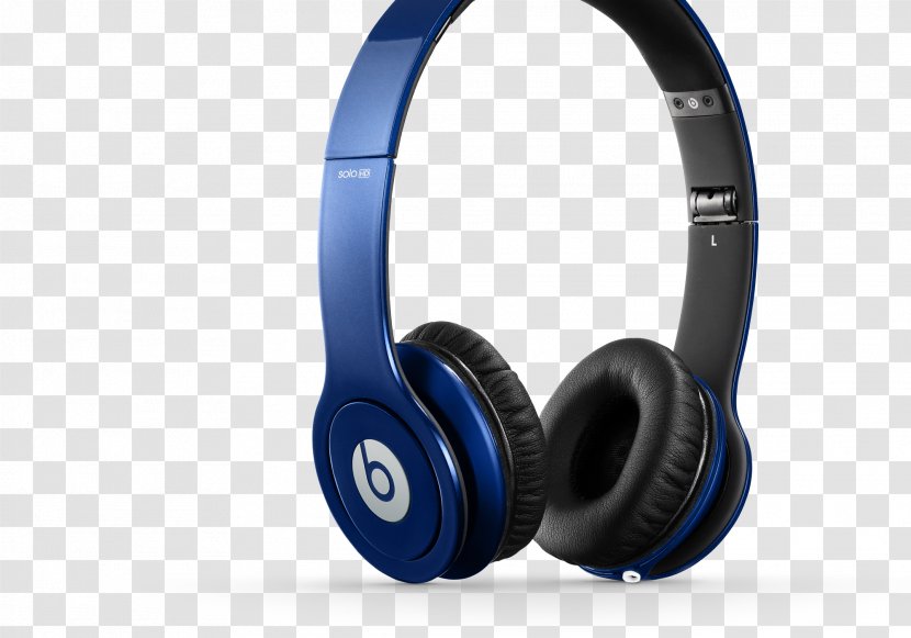 Beats Solo 2 Electronics Headphones HD Blue Transparent PNG