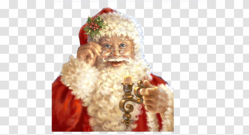 Ded Moroz Snegurochka Santa Claus Christmas Card - Fictional Character - Santa's Watching You Transparent PNG