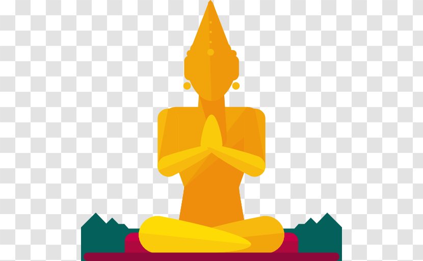 Great Buddha Of Thailand India Temple - Buddharupa Transparent PNG