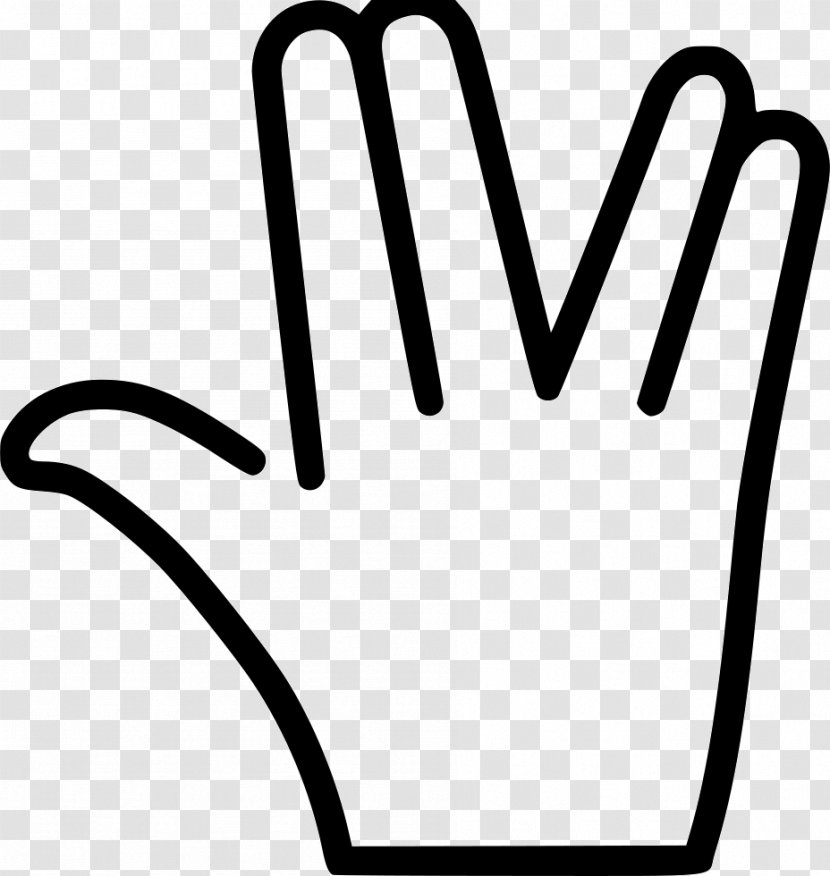 Gesture Hand Finger - Symbol - Outline Icons Transparent PNG