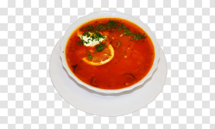 Ezogelin Soup Cold Borscht Solyanka Tomato - Meat Transparent PNG