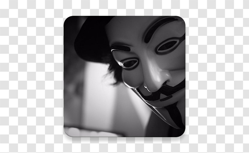 Guy Fawkes Mask Anonymous Desktop Wallpaper Transparent PNG