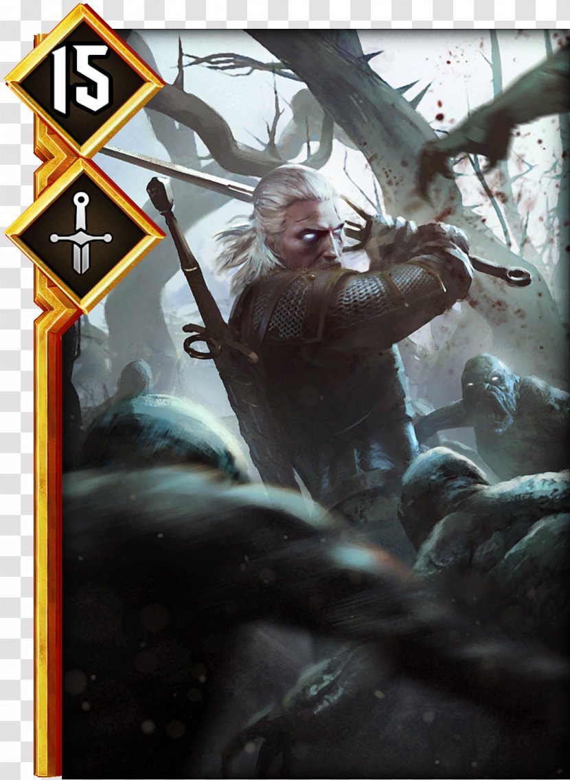 Gwent: The Witcher Card Game 3: Wild Hunt Geralt Of Rivia 2: Assassins Kings - Video Transparent PNG