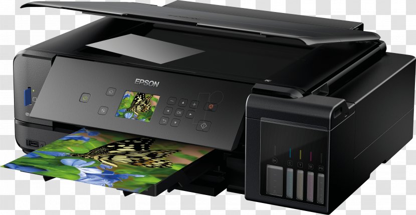 Multi-function Printer Inkjet Printing Ink Cartridge - Output Device - Green Transparent PNG