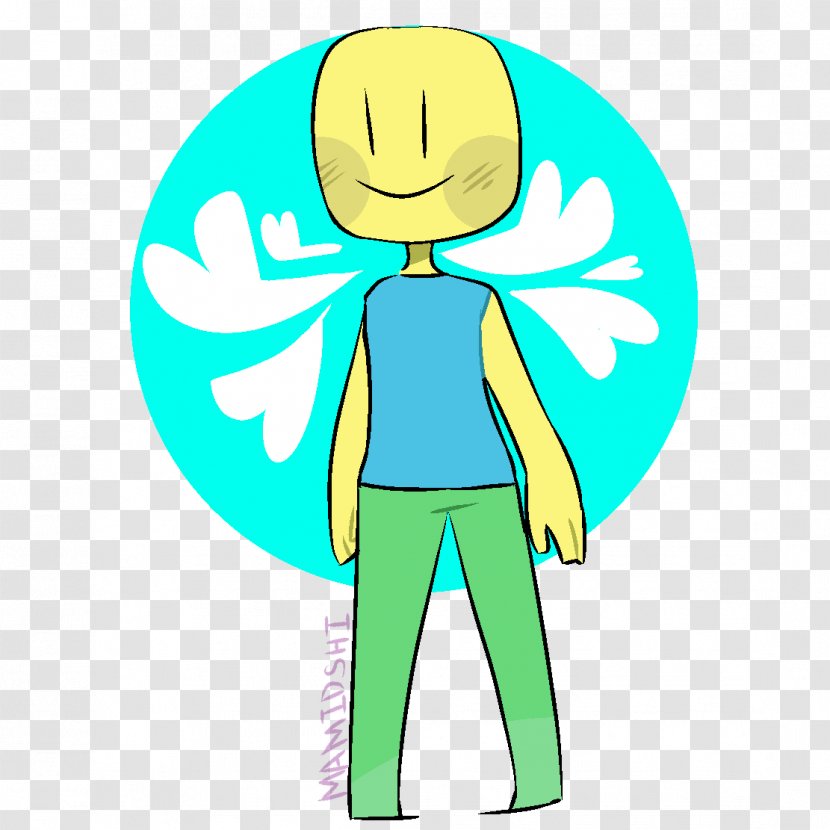 Newbie Fan Art Drawing DeviantArt - Flower - Blue Roblox Character Transparent PNG