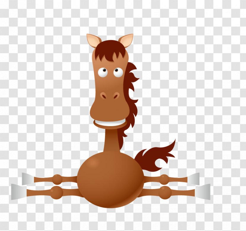 Horse Racing Pony Equestrianism - Cartoon Donkey Transparent PNG