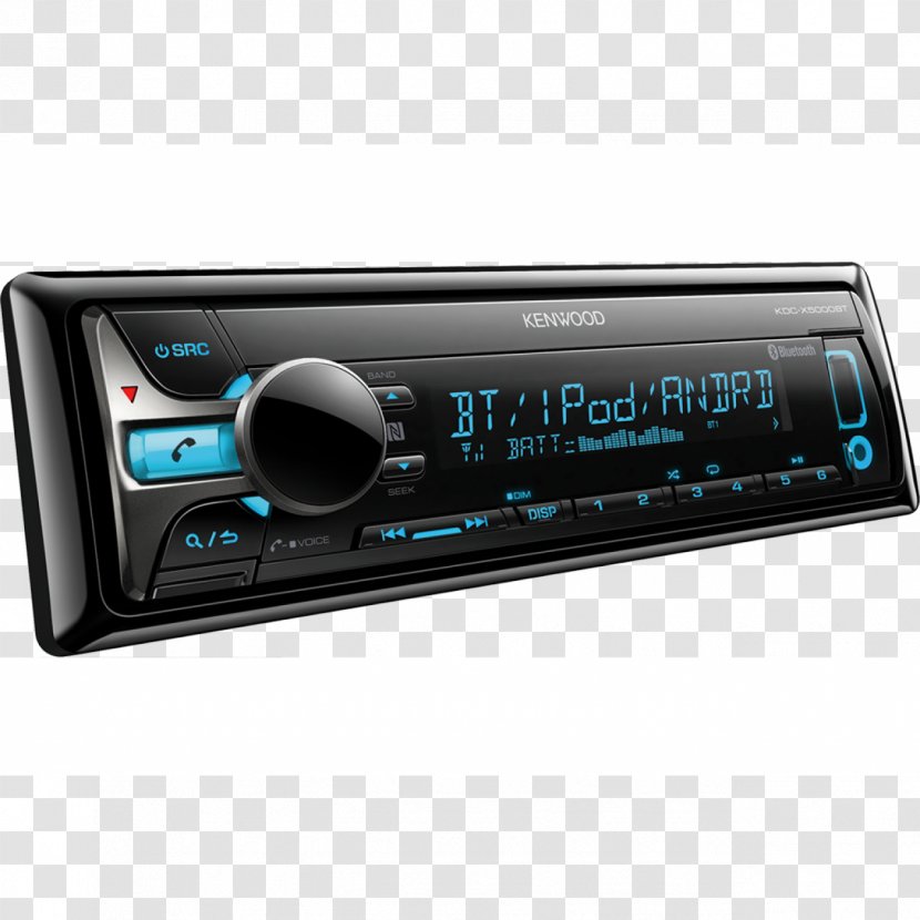 Vehicle Audio Kenwood Corporation Radio Receiver Automotive Head Unit ISO 7736 - Excelon Kdcx998 - Bluetooth Transparent PNG