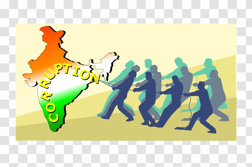 Corruption In India Political Clip Art - Human Behavior Transparent PNG