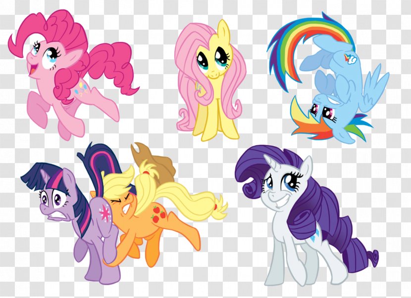 Pony Pinkie Pie Rainbow Dash Twilight Sparkle Horse - My Little Friendship Is Magic Transparent PNG