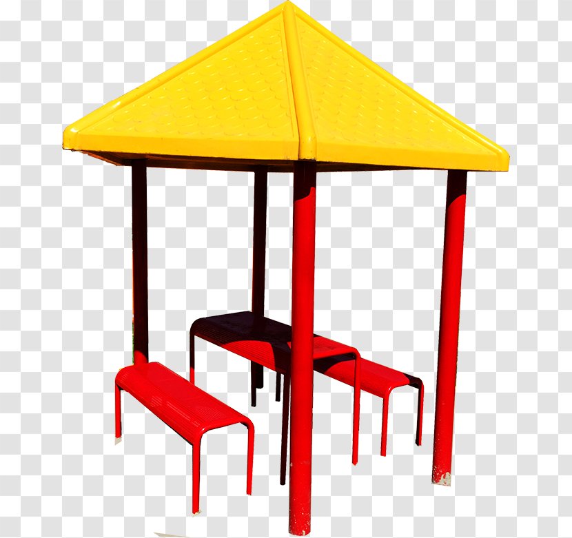Palapa Table Gazebo Ceiling Bench - Outdoor Structure - Mobiliario Urbano Transparent PNG