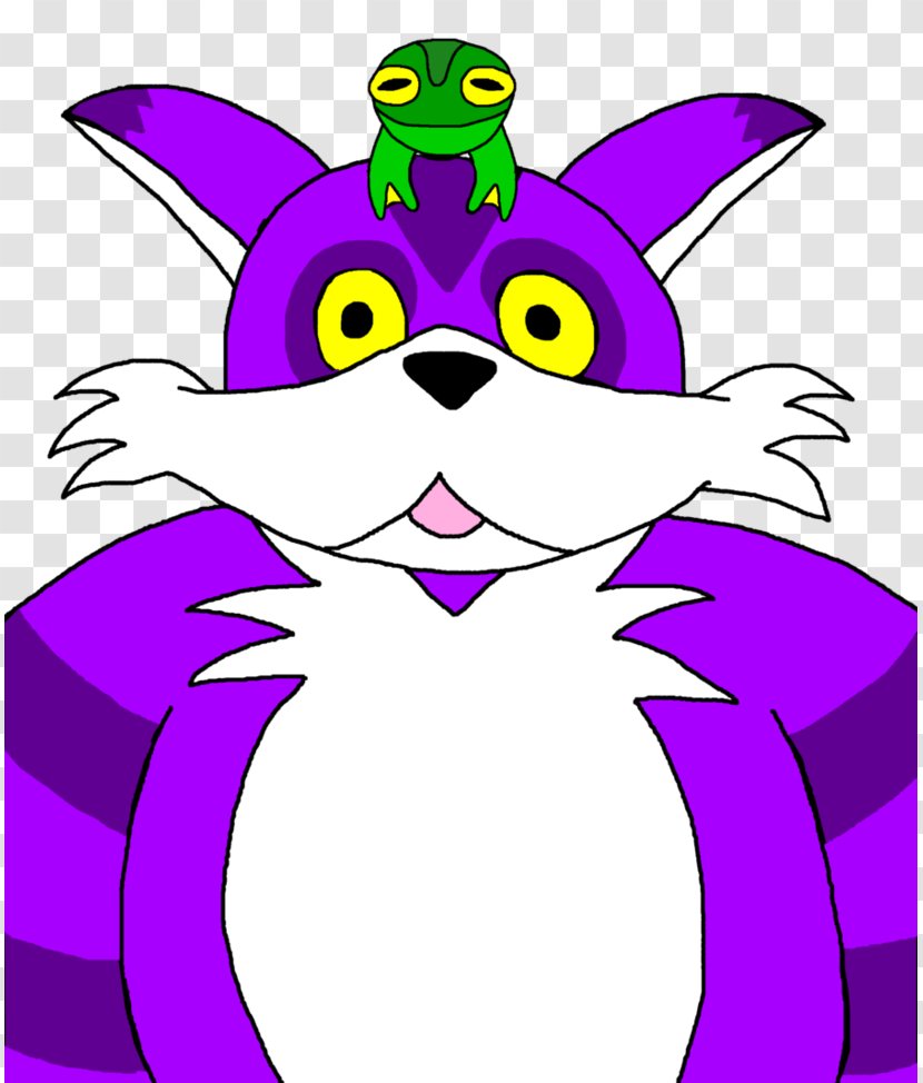 Big The Cat Whiskers Sonic Hedgehog Sega - Frame Transparent PNG