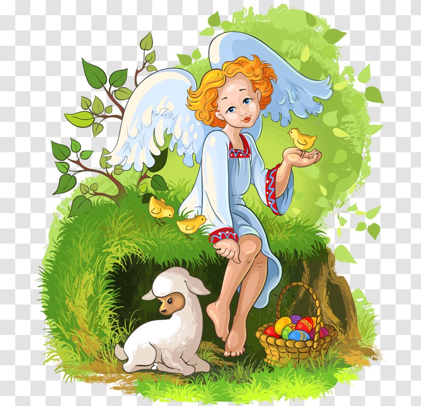 Easter Stock Photography Clip Art - Greeting Card - Beautiful Angel Transparent PNG