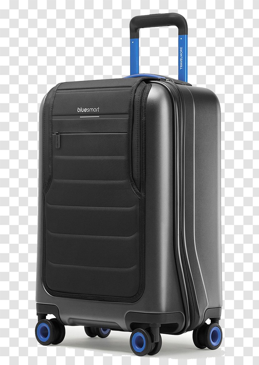 Battery Charger Bluesmart Suitcase Hand Luggage Baggage - Electric Blue Transparent PNG