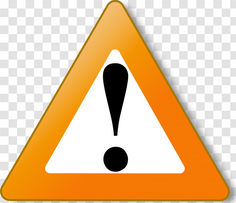 Warning Sign Clip Art - Hazard Transparent PNG